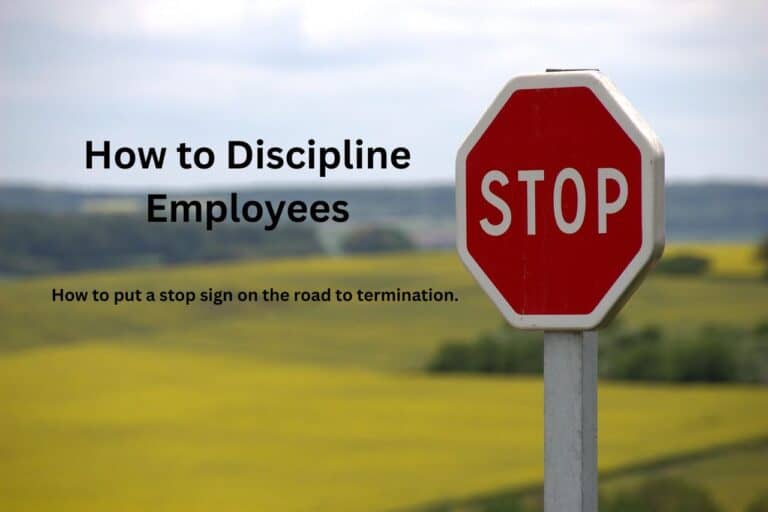 HR Consulting Employee Discipline